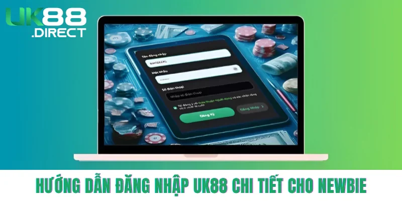 Hướng dẫn đăng nhập UK88 chi tiết cho newbie