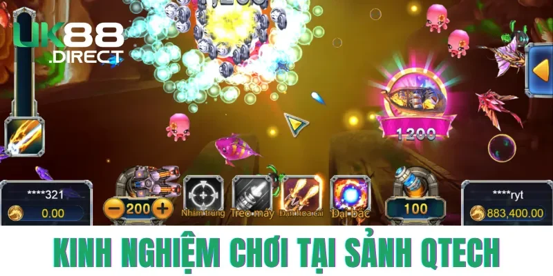 Kinh nghiệm chơi game tại sảnh Qtech thể thao UK88