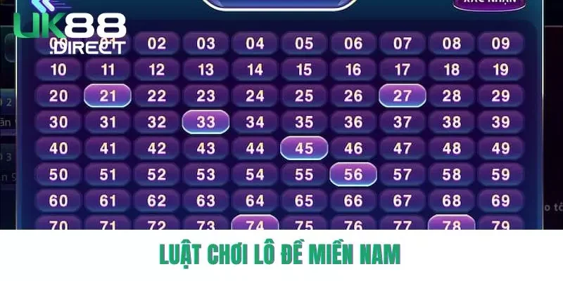 Luật chơi lô đề miền Nam