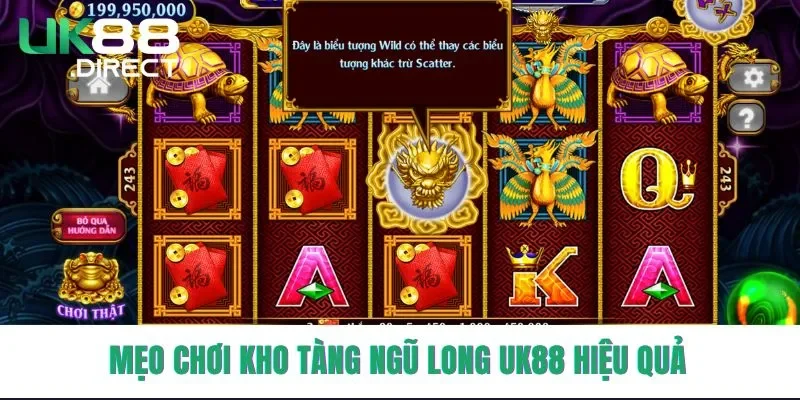 Kho Tàng Ngũ Long tại UK88 là trò chơi slot đỉnh cao