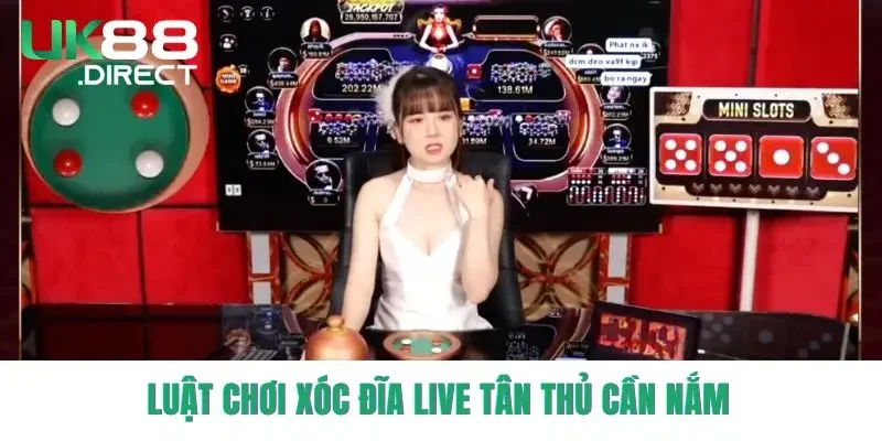 Luật chơi Xóc Đĩa live tân thủ cần nắm